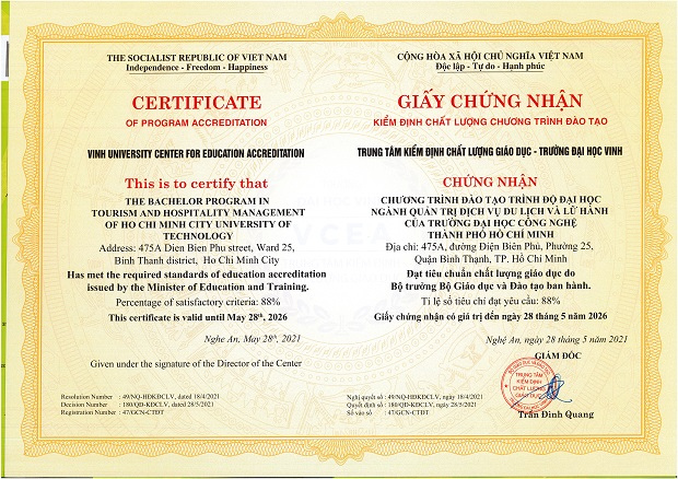 HUTECH khẳng định chất lượng đào tạo với các chương trình đạt chuẩn AUN-QA, MOET và FIBAA 7