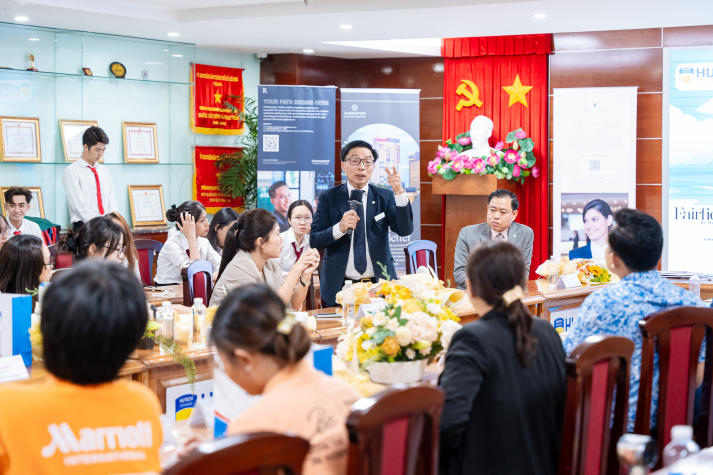 Hotel Management students explore real-world work environments and internship opportunities at Marriott International 72