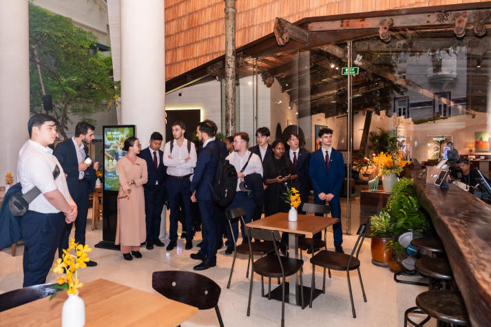 Hospitality Management students explore luxury hotel work environments 59