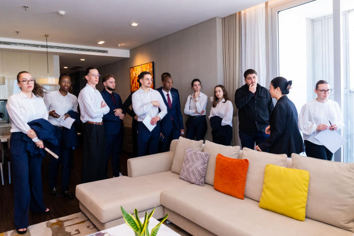 Hospitality Management students explore luxury hotel work environments 21