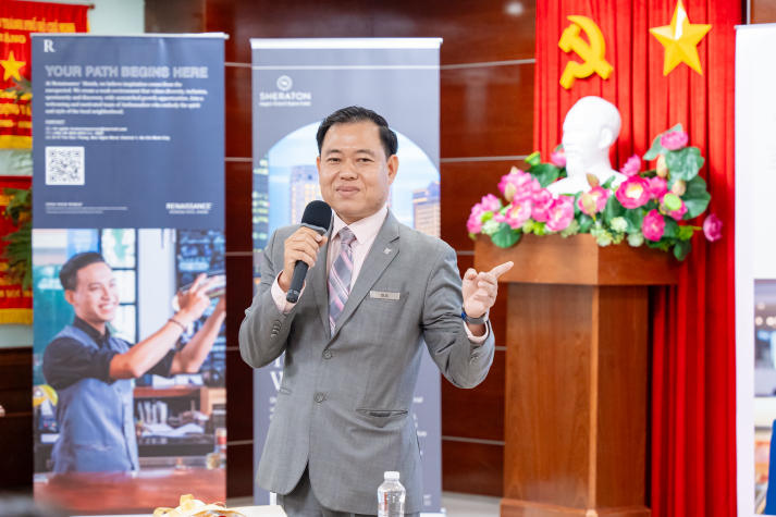 Hotel Management students explore real-world work environments and internship opportunities at Marriott International 86