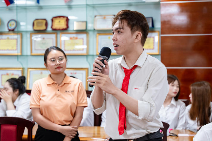 Hotel Management students explore real-world work environments and internship opportunities at Marriott International 55