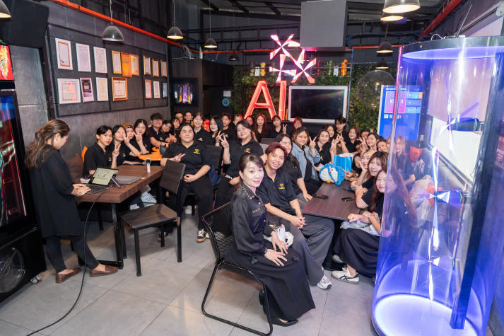 Event Management students “break in" Alta Media, exploring the backstage of modern event technology 7