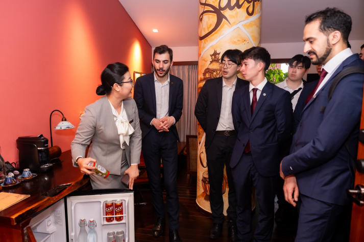 Hospitality Management students explore luxury hotel work environments 67