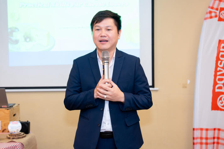 HUTECH Tourism and Hospitality Management students explore the art of cheese with experts from Paysan Breton 45