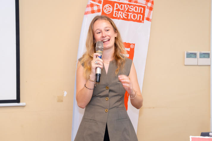 HUTECH Tourism and Hospitality Management students explore the art of cheese with experts from Paysan Breton 59