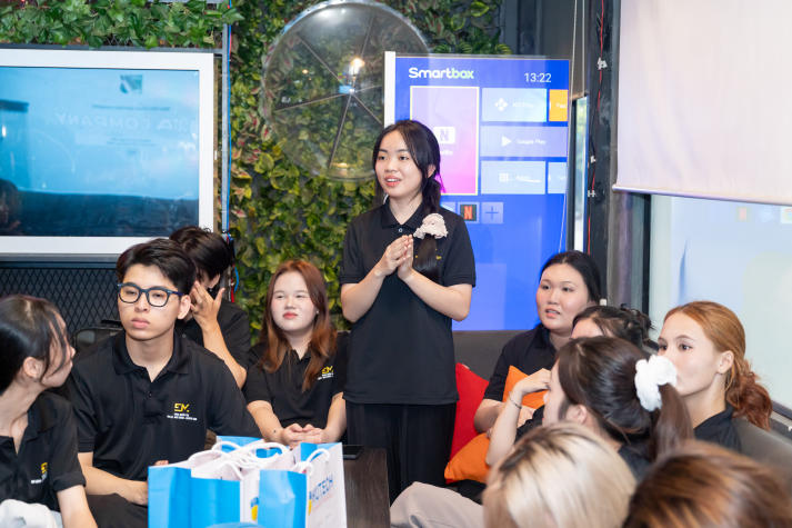 Event Management students “break in" Alta Media, exploring the backstage of modern event technology 55