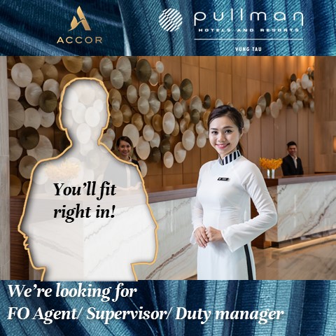 THÔNG BÁO TUYỂN DỤNG THỰC TẬP SINH VÀ NHÂN VIÊN CHÍNH THỨC - KHÁCH SẠN PULLMAN VŨNG TÀU 4