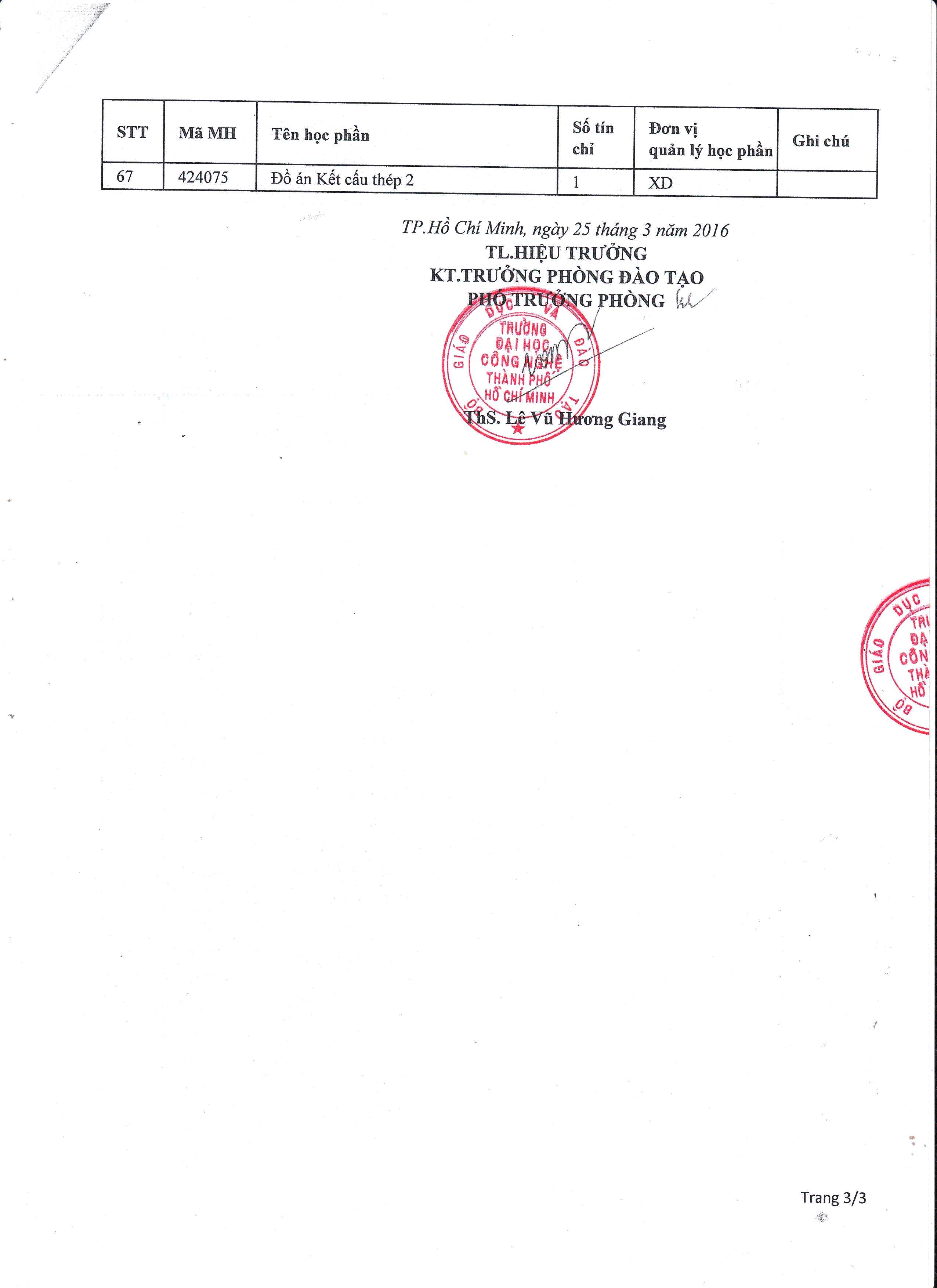 Thông báo v/v đăng ký môn học và đóng học phí - HK Hè (15-16) - Lớp tối 7