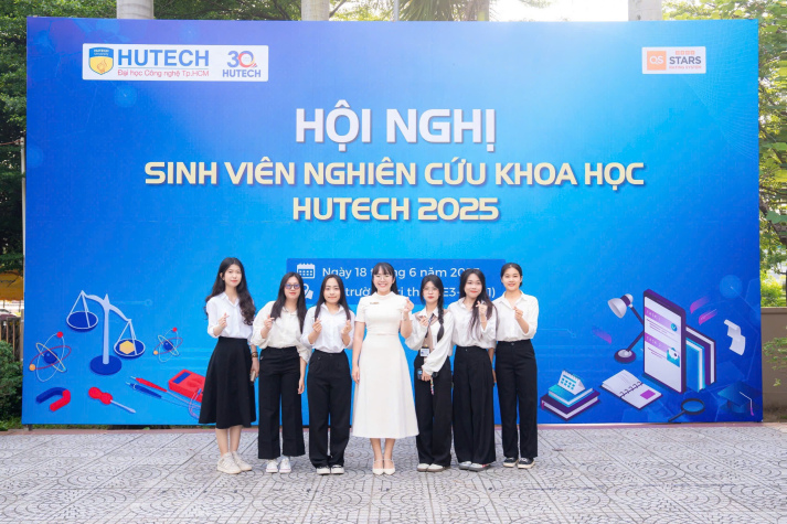 HỘI NGHỊ SINH VIÊN NGHIÊN CỨU KHOA HỌC HUTECH 2025 – PHÂN BAN TÀI CHÍNH - THƯƠNG MẠI 50