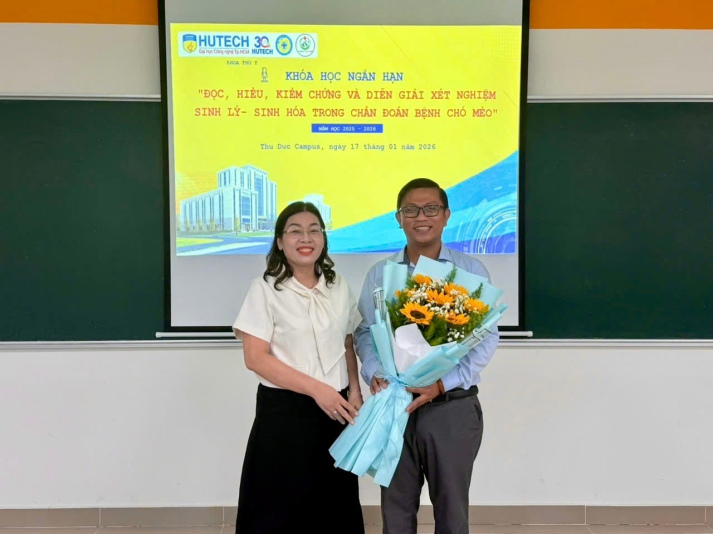 Khoa Thú y tổ chức khóa học ngắn hạn “Đọc, hiểu, kiểm chứng và diễn giải xét nghiệm sinh lý – sinh hóa trong chẩn đoán bệnh chó mèo” 27