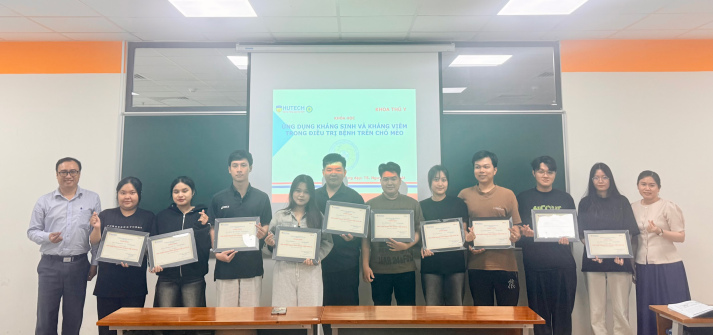 “Ứng dụng kháng sinh – kháng viêm trong điều trị bệnh chó mèo” – Khóa 06 41