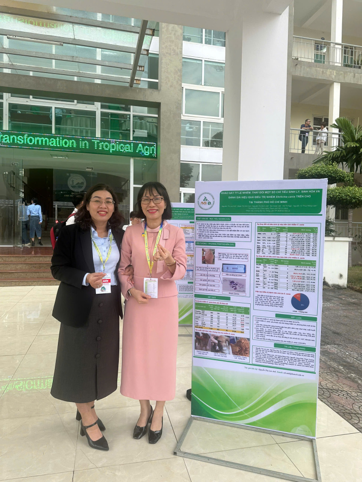 KHOA THÚ Y HUTECH ĐẾN VỚI HỘI NGHỊ KHOA HỌC CHĂN NUÔI – THÚ Y TOÀN QUỐC AVS 2025: DẤU ẤN CHUYÊN MÔN, NIỀM TỰ HÀO NGHỀ NGHIỆP 131