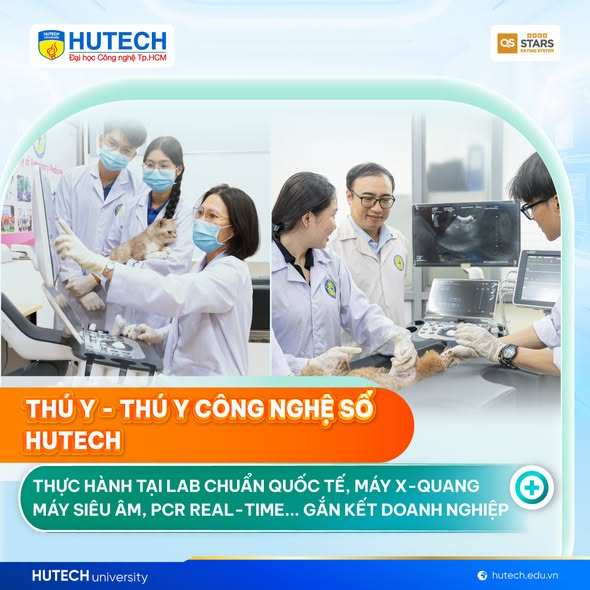 Ngành Thú y HUTECH 2026: Khi Bác sĩ Thú y trở thành "chiến binh AI" của nông nghiệp hiện đại 67