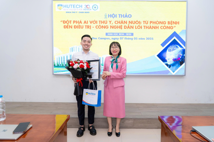 CHƯƠNG TRÌNH ĐÀO TẠO LIÊN NGÀNH THÚ Y CÔNG NGHỆ SỐ TẠI HUTECH – MÔ HÌNH ĐÀO TẠO BÁC SĨ THÚ Y ỨNG DỤNG TRÍ TUỆ NHÂN TẠO ĐẦU TIÊN TẠI VIỆT NAM 95