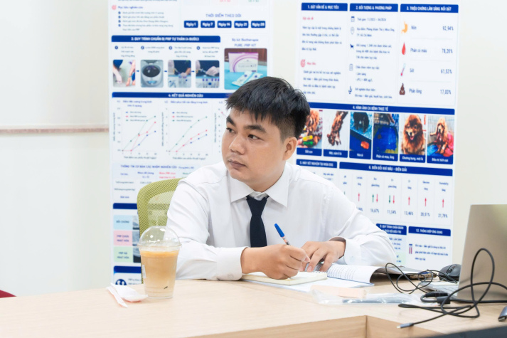 Hội đồng bảo vệ luận văn/đề án Thạc sĩ ngành Thú y ghi nhận nhiều đề tài thực tiễn về sức khỏe vật nuôi 40