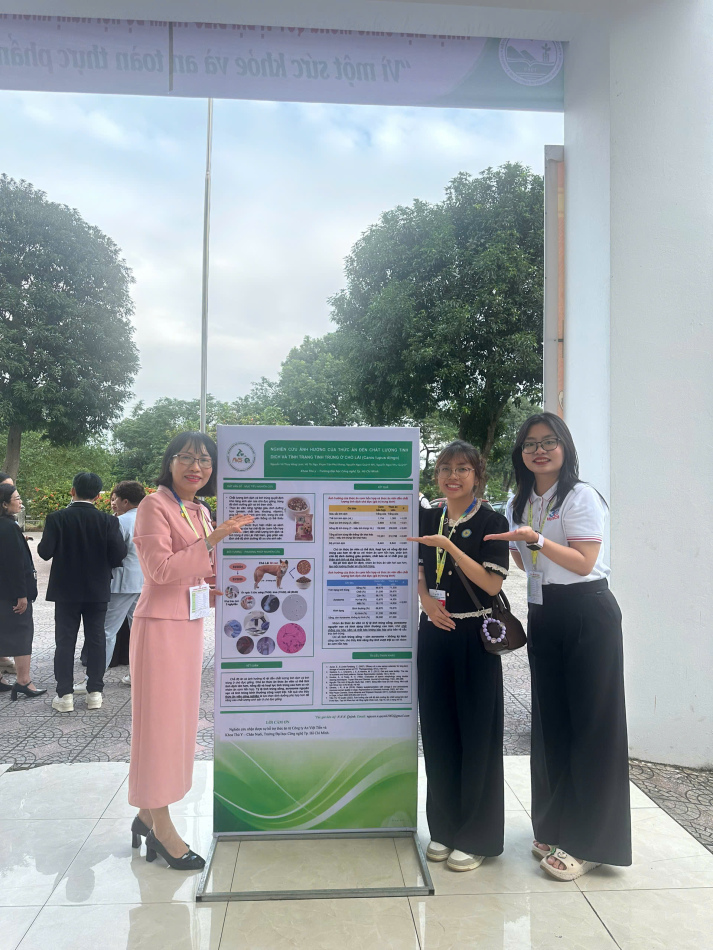 KHOA THÚ Y HUTECH ĐẾN VỚI HỘI NGHỊ KHOA HỌC CHĂN NUÔI – THÚ Y TOÀN QUỐC AVS 2025: DẤU ẤN CHUYÊN MÔN, NIỀM TỰ HÀO NGHỀ NGHIỆP 135