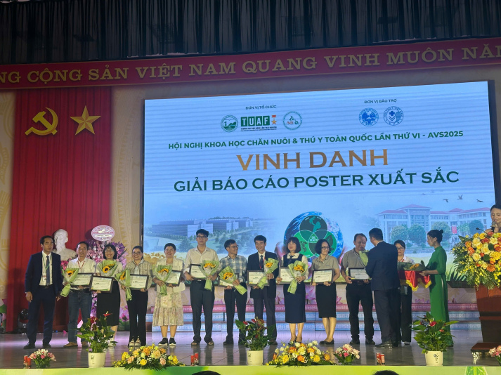 KHOA THÚ Y HUTECH ĐẾN VỚI HỘI NGHỊ KHOA HỌC CHĂN NUÔI – THÚ Y TOÀN QUỐC AVS 2025: DẤU ẤN CHUYÊN MÔN, NIỀM TỰ HÀO NGHỀ NGHIỆP 140