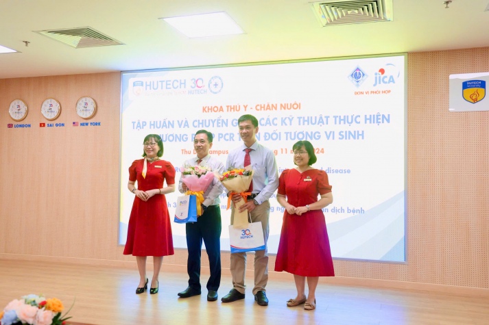 KHOA THÚ Y - CHĂN NUÔI  PHỐI HỢP CÙNG TRƯỜNG ĐẠI HỌC CẦN THƠ VÀ CƠ QUAN HỢP TÁC QUỐC TẾ NHẬT BẢN (JICA) TỔ CHỨC TẬP HUẤN VÀ CHUYỂN GIAO CÁC KỸ THUẬT THỰC HIỆN PHƯƠNG PHÁP PCR TRÊN ĐỐI TƯỢNG VI SINH 56