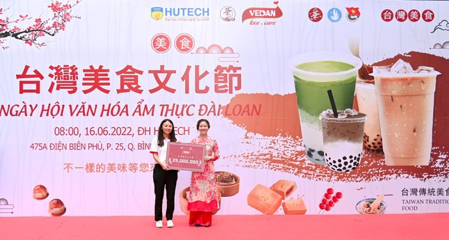 Vedan Việt Nam đồng hành cùng “Ngày hội văn hóa ẩm thực Đài Loan” tại trường ĐH HUTECH 18