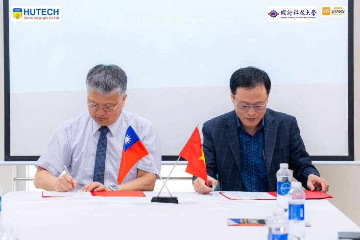 胡志明市科技大學（HUTECH）與明新科技大學（Minghsin University of Science and Technology - MUST）簽署合作協議 34