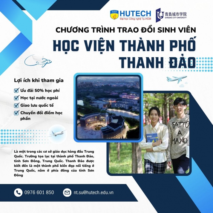 Khoa Trung Quốc Học thông báo tuyển sinh Chương trình trao đổi sinh viên năm học 2024 - 2025 tại Học viện Thành phố Thanh Đảo (Trung Quốc) 59