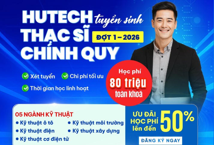 THÔNG BÁO TUYỂN SINH TRÌNH ĐỘ THẠC SĨ ĐỢT 1 NĂM 2026 14