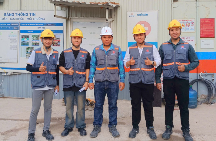 SINH VIÊN NGÀNH KỸ THUẬT XÂY DỰNG BẮT ĐẦU ĐỢT THỰC TẬP TỐT NGHIỆP 46