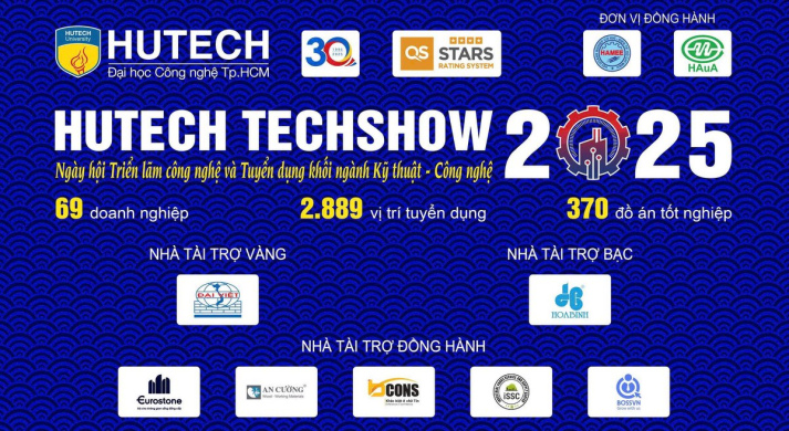 NGÀY HỘI TRIỂN LÃM VÀ TUYỂN DỤNG HUTECH TECHSHOW 2025 12