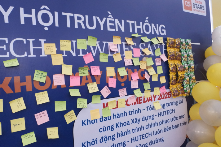 SẮC MÀU KHOA XÂY DỰNG TẠI NGÀY HỘI TÂN SINH VIÊN 2025 26