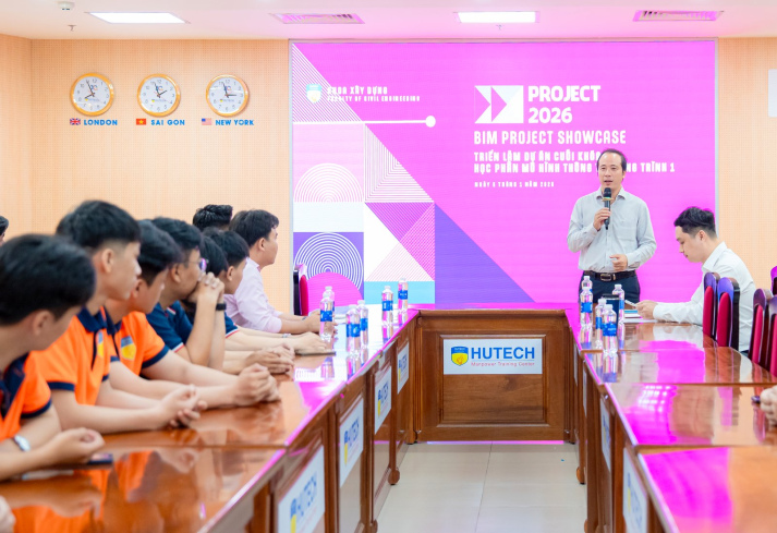 TRIỂN LÃM DỰ ÁN HỌC PHẦN "MÔ HÌNH THÔNG TIN CÔNG TRÌNH" 2026 12