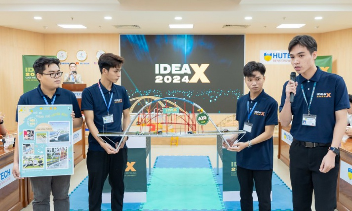 NHIỀU MÔ HÌNH KẾT CẤU THÚ VỊ TRANH TÀI TẠI "IDEA-X 2024" 66