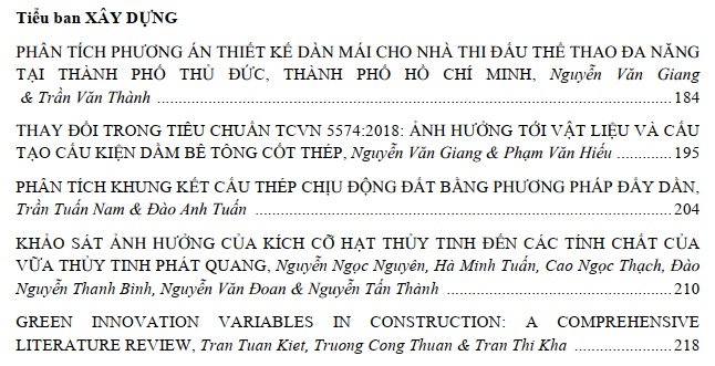 HỘI NGHỊ KHOA HỌC CÔNG NGHỆ HUTECH 2024 26