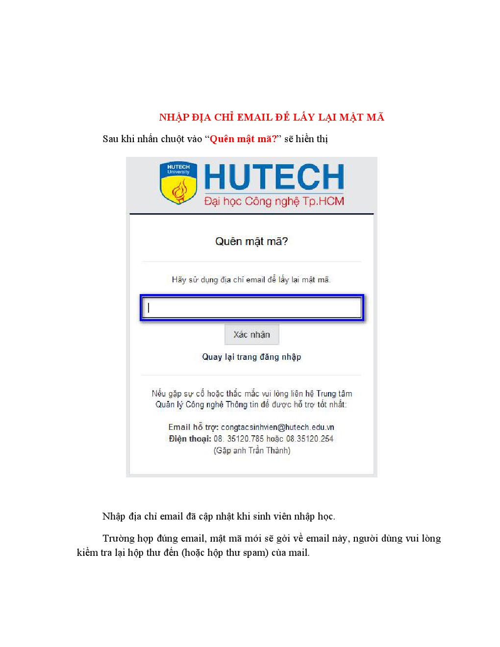 Thông báo 21/TB-CTSV v/v sử dụng tài khoản chung daotao.hutech.edu.vn và sinhvien.hutech.edu.vn 4