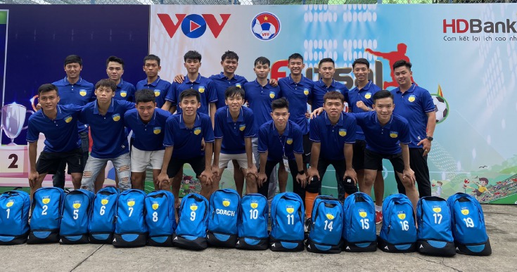 Đội tuyển Bóng đá HUTECH tham dự Giải Futsal Sinh viên đồng hành TP.HCM năm 2022 11