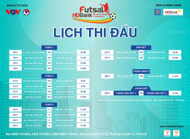 Đội tuyển Bóng đá HUTECH tham dự Giải Futsal Sinh viên đồng hành TP.HCM năm 2022 37