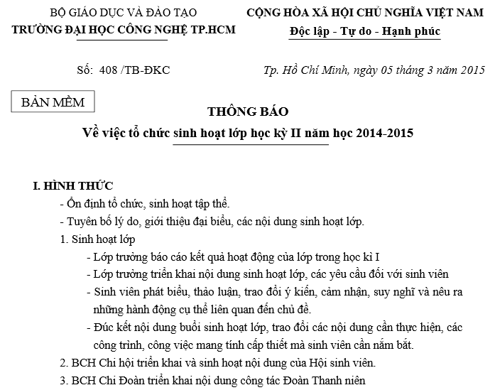 Thông báo số 408/TB-ĐKC ngày 05/03/2015 về tổ chức sinh hoạt lớp HK2 NH 2014-2015 5