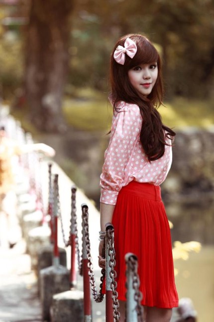 Hotgirl Thục Vy và rung động thời cắp sách đến trường 13