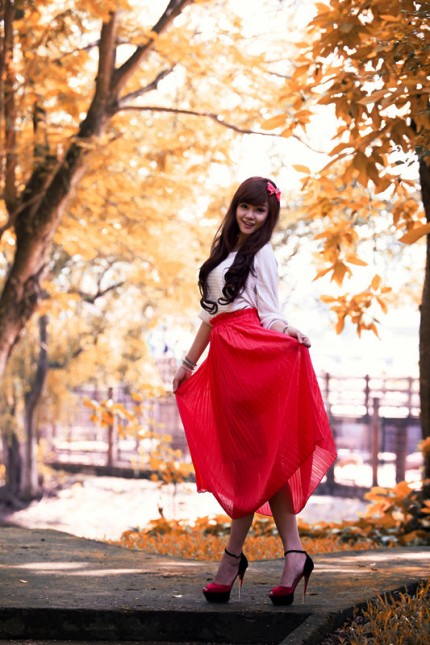 Hotgirl Thục Vy và rung động thời cắp sách đến trường 32