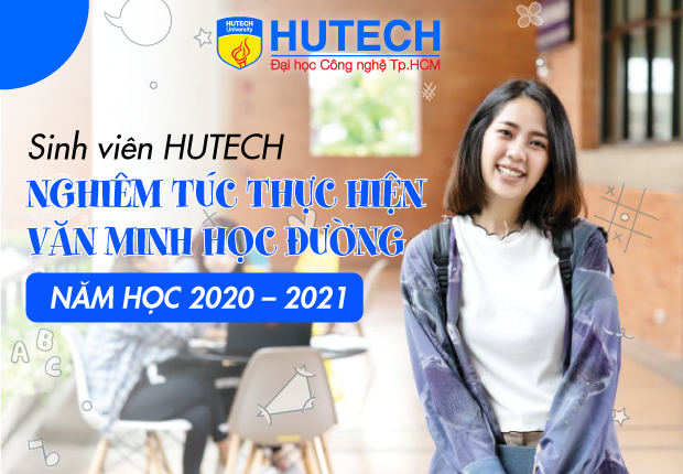 Sinh viên HUTECH nghiêm túc thực hiện Văn minh học đường năm học 2020 – 2021 5
