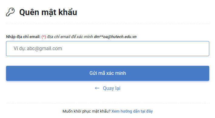 Hướng dẫn đặt lại mật khẩu qua email 17