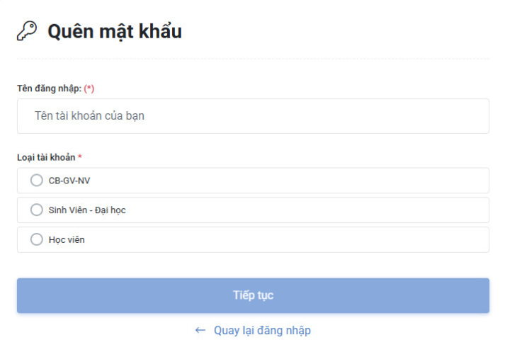 Hướng dẫn đặt lại mật khẩu qua email 11
