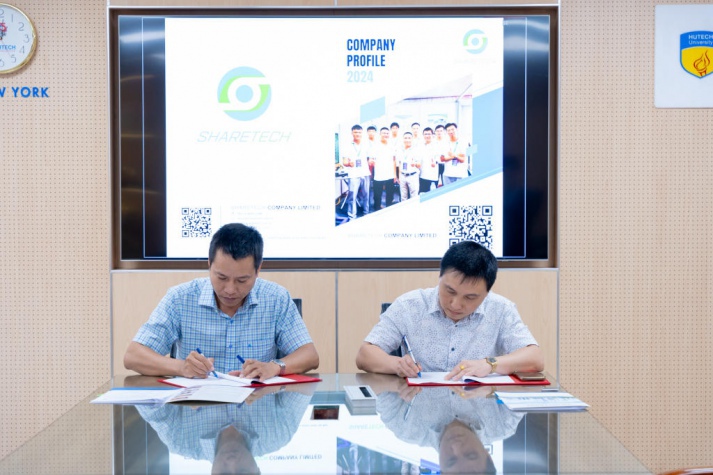 CIRTech Institute of Technology signed partnership agreement with SHARETECH Company Limited 42