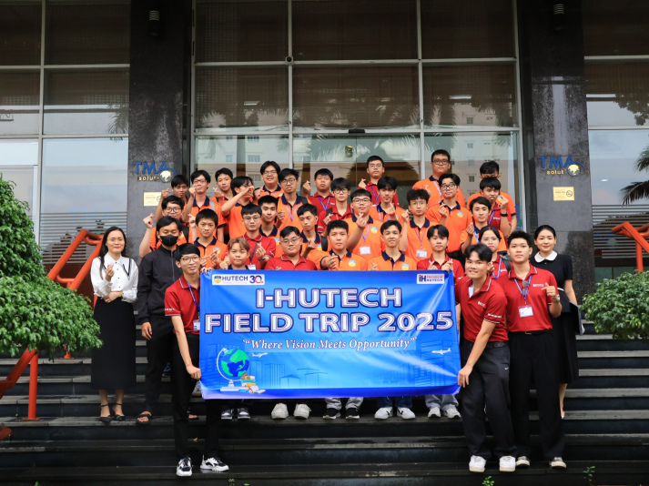 I-HUTECH FIELD TRIP | BỨC TRANH NGHỀ NGHIỆP CÔNG NGHỆ TƯƠNG LAI TẠI TẬP ĐOÀN CÔNG NGHỆ TMA 76