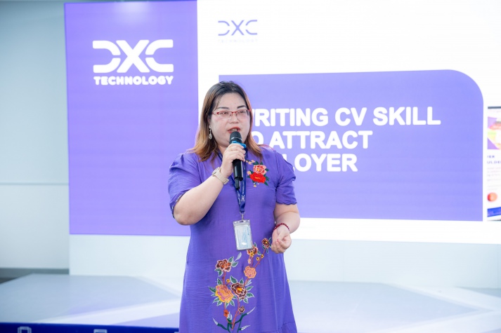 Sinh viên I-HUTECH tham quan doanh nghiệp Công nghệ DXC “nơi làm việc tốt nhất Châu Á năm 2023” – DXC Việt Nam 48