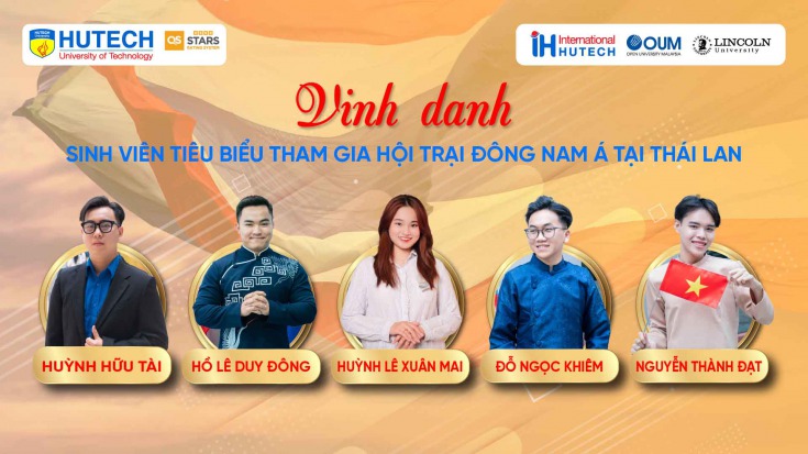 Sinh viên I-HUTECH đại diện Việt Nam tham dự hội trại Đông Nam Á "International Youth Camp 2023" 8