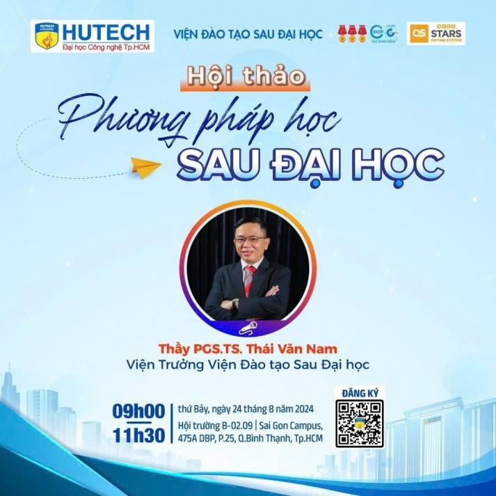 Cơ hội tiếp cận phương pháp học tập hiệu quả cho học viên HUTECH vào 24/8/2024 12