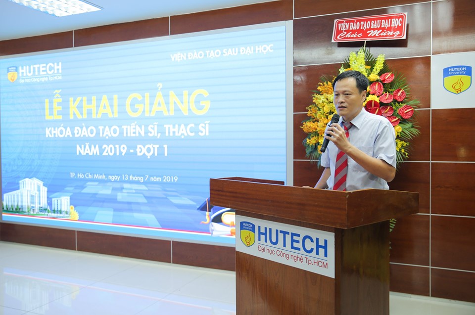 HUTECH sẽ tổ chức Lễ khai giảng Khóa đào tạo trình độ Tiến sĩ, Thạc sĩ năm 2021 - Đợt 2, 2022 - Đợt 1 ngày 06/08/2022 19