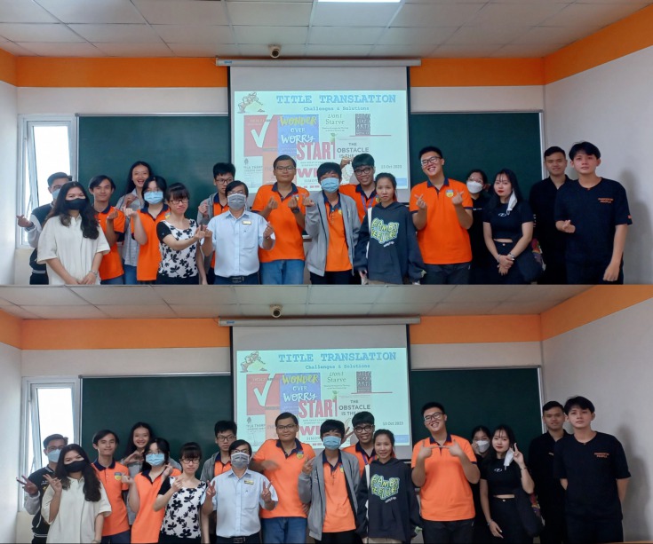 Sinh viên khoa Tiếng Anh tham gia hội thảo Tile Translation nâng cao kiến thức chuyên ngành Biên –Phiên dịch 9