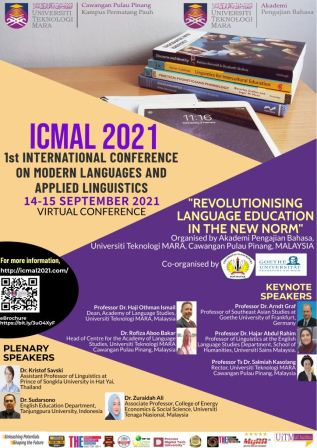 ICMAL 2021: 1st International Conference on Modern Languages and Applied Linguistics 3
